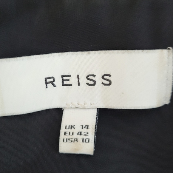 Reiss dress black lace Size 14 - Picture 5 of 7